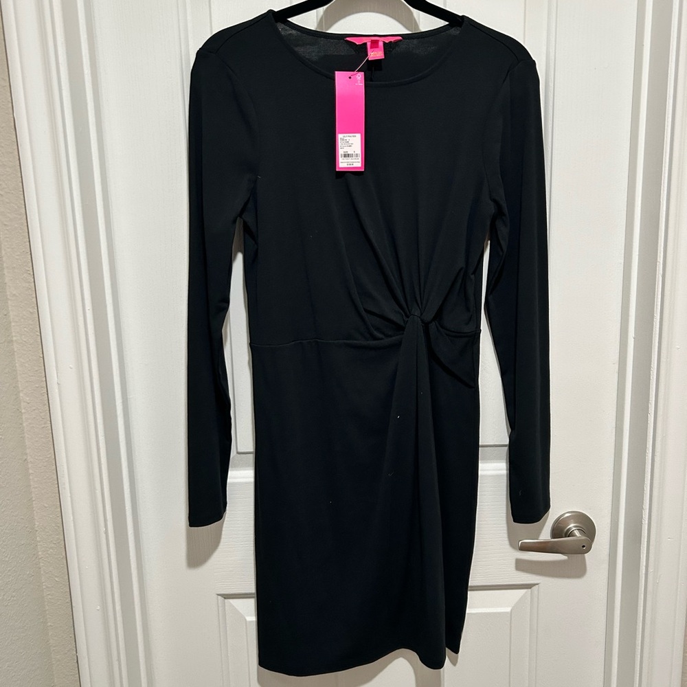 NWT Lilly Pulitzer Lynn Long Sleeve Twist Dress - retails $158 - Small